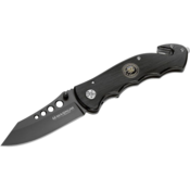 Böker Magnum Special Forces Pocket Knife 20 cm Blade length Linerlock Black 01MB856