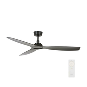 Lucci Air 210651 - Stropni ventilator MOTO crne boje + daljinski upravljač