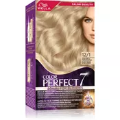 Wella Color Perfect Intense barva za lase odtenek 12/1 Ultra Light Ash Blonde 1 kos