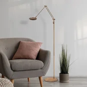 Steinhauer LED-stoječa svetilka Zenith2 z eno svetilko, bronasta, CCT, daljinski - Dnevna soba/jedilnica - Sodobni - Kovina