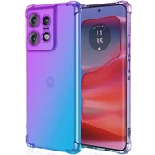 GS Gradientni ovitek za Motorola Edge 50 Pro, vijoličen/moder