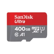 SanDisk SDXC 400GB Ultra Android Mic.100MB/s A1Class10 UHS-I +Adap.
