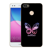 Silikonska prozirna maskica za Huawei P9 Lite Mini - Diamanty Purple