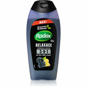 Radox Men Feel Wild gel za tuširanje za lice, tijelo i kosu za muškarce 400 ml