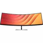 Monitor HP 113 cm (44,5) E45c G5 5120x1440 Curved 165Hz VA 3ms HDMI DisplayPort 2xUSB-C 100W 4xUSB3.2 HAS Zvočniki 2x3W  3H sRGB99% FreeSync Premium RJ45 6500K