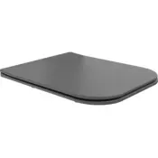 Mexen Madox deska počasi zapirajoča slim, duroplast, temno siva mat - 39154061