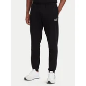 EA7 Emporio Armani Spodnji del trenirke 8NPP64 PJVTZ 1200 Črna Regular Fit