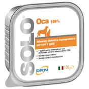 Solo Monoproteinska dieta za pse in mačke 100% gos 300g - Gos - Solo