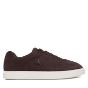 Superge Calvin Klein Low Prof Cupsole Wt Su HM0HM02201 Temno rjava