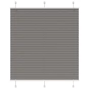 vidaXL vidaXL Plisirana žaluzija Antracit 120x150 cm Širina tkanine 119,4 cm, (22058609)