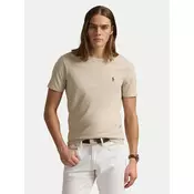 Polo Ralph Lauren Majica 710671438203 Bež Slim Fit