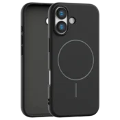 Velvet Touch MagSafe maska za iPhone 16 Plus - Crna