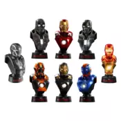 SIDESHOW COLLECTIBLES Iron Man 3 Deluxe Set Series II 1/6 Scale Collectible Busts