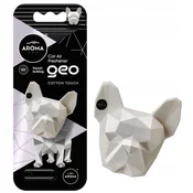 Osvežilec zraka za avto Aroma Car Geo, bel Dog, Cotton Touch 1 kos.