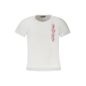 K-WAY SHORT SLEEVE T-SHIRT GIRL WHITE