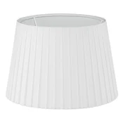 Eglo 49412 - Abažur VINTAGE, beli, plisiran, za E14, precnik 25 cm