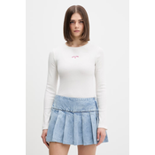 Guess Jeans majica z dolgimi rokavi ženska bombažna