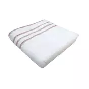 PEŠKIR ZA GOSTE 30/50 cm , ružicasta, bela