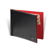 Princ Leather Novcanik Pop Art, Crno-crveni
