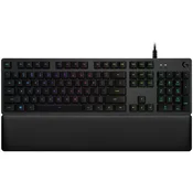 LOGITECH G513 Corded LIGHTSYNC Mechanical Gaming Keyboard - CARBON - US INTL - USB - TACTILE