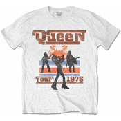 Queen Unisex Tee 1976 Tour Silhouettes M