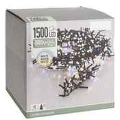 LED-svetlobna veriga 1.500 LED-diod 30 m topla in hladna bela