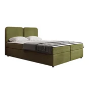 Boxspring krevet Stonecrest 109 (Taro 33) Boxspring, Bracni, Zelena, 140x200, Tkanina, Basi a doghePodnicePodnice, 140x207x104cm