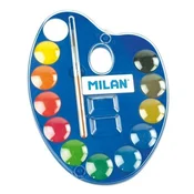 Milan Paleta 12 vodenih boja, O25Mm