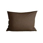 Mousselin prevleka za vzglavnik MUSSARI 50x70 cm, temno rjava