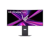 Monitor LG 33,9 OLED 34GX900A-B UltraGear ukrivljen, 3440x1440, 2x HDMI, DP, USB-C, 240 Hz
