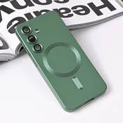 Maska za telefon Magsafe Chrome za Samsung S931B Galaxy S25, Zelena