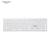 A4Tech Tastatura, Žicana, Bela
