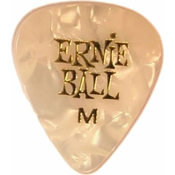 Ernie Ball Medium Assorted Color Pearloid Cellulose Picks, 1pc