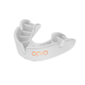 Opro Self-Fit Bronze Mouthguard, White