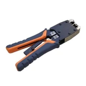 DATACOM Klešče za priključke L-PROFI 8P+6P OR/BL z zaskočnico (RJ45,12,11