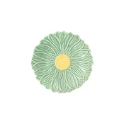 Porcelain plate, 16 cm, Daisy Green - Easy Life