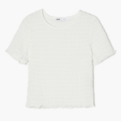 Cropp - Bluza s dezenom - white