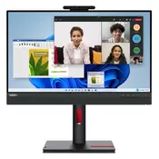 Lenovo ThinkCentre Tiny-In-One 24 60.5 cm (23.8 inches) 1920 x 1080 Pixel Full HD LED Black