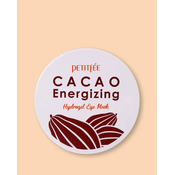 Petitfee & Koelf Hidrogelni tonizirajoči obliži za oči z izvlečkom kakava Cacao Energizing Hydrogel Eye Mask - 84 g / 60 kos