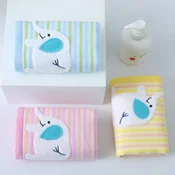 King Shore Set peškira, 30x60cm, 3 komada, Višebojni