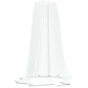 Vidaxl Komarnik za dežnik 220 mreža bela ?300x230 cm