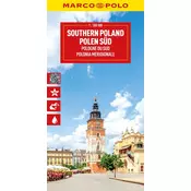MARCO POLO Reisekarte Polen Süd 1:300.000