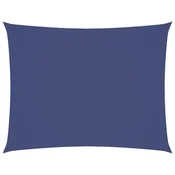 Vidaxl Senčno jadro oksford blago pravokotno 2x3,5 m modro
