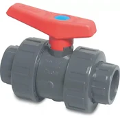 shumee PVC-U krogelni ventil 63 mm DN50 siv tip 2000