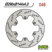 NG Prednji zavorni disk 296 mm Honda XRV 650, Cagiva Navigator 1000, Elefant 900