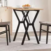 Vidaxl vidaXL Jedilna miza z nogami v obliki črke Y 80x50x75,5 cm