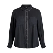 Zizzi Bluza Esmile črna