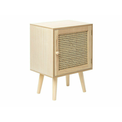 Nočna omarica Berwyn 809 Bor, 56x38x30cm, Prevleka iz naravnega lesa, Les, Ratan