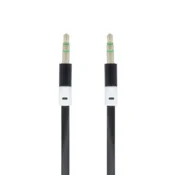 Forever Avdio kabel 3,5 mm jack - 3,5 mm jack 1,0 m črne barve