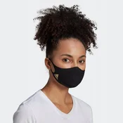 Adidas HB5044, 3-paket črnih mask M/L WŁE